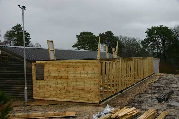 The Aviaries Starting To take Shape
